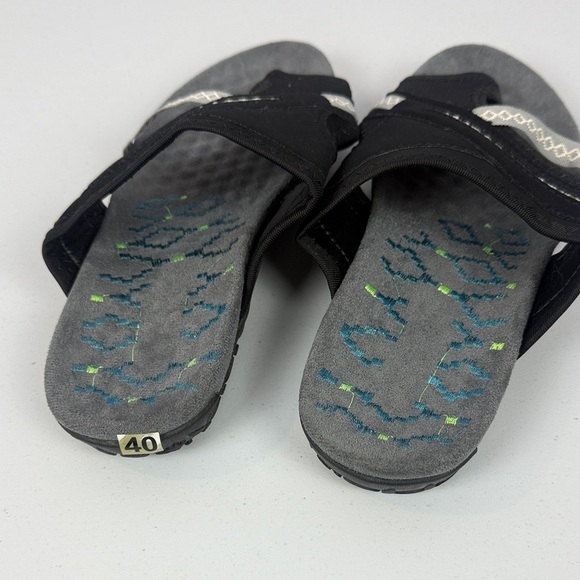 Orthopedic Sandals with Arch Support Comfort Adjustable Toe Ring Buckle Size 8 - Picture 4 of 8